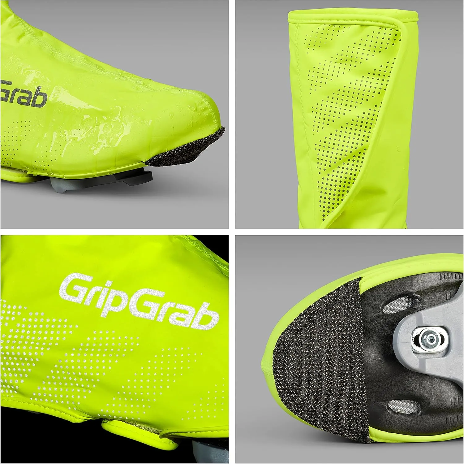 GripGrab Ride Waterproof Road Bike Cycling Overshoes Thin Windproof Adjustable Bicycle Rain Protection Shoe Covers