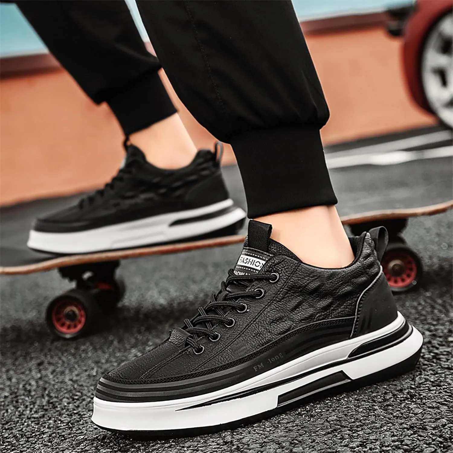 Sneaker for Men,Casual Slip on Trainers,Waterproof Non Slip Breathable Comfortable Sneakers