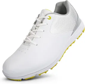 Waterproof Golf Shoes for Men Spikeless Outdoor Golf Sport Training Sneakers Classic Mens Golf Trainers Size 13 14 …