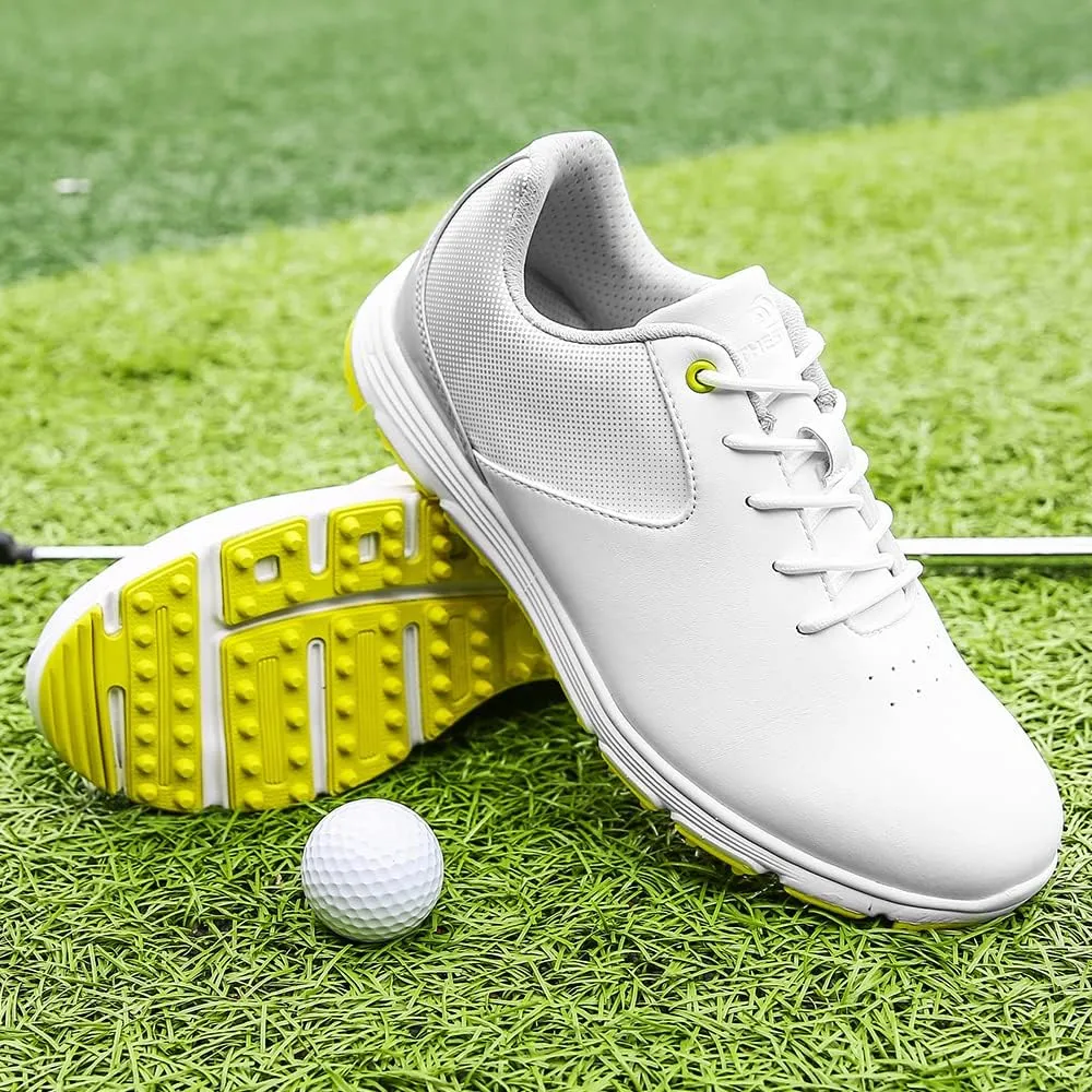 Waterproof Golf Shoes for Men Spikeless Outdoor Golf Sport Training Sneakers Classic Mens Golf Trainers Size 13 14 …