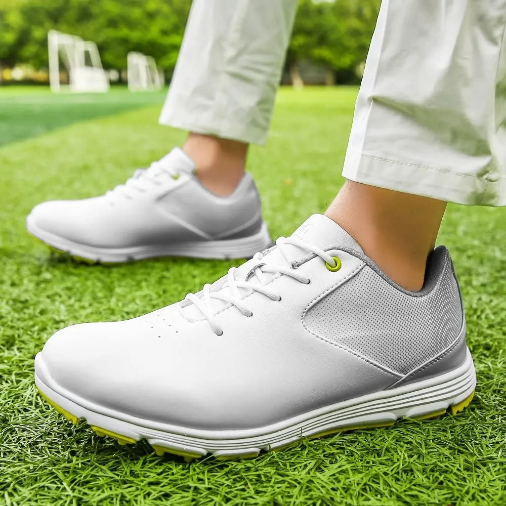 Waterproof Golf Shoes for Men Spikeless Outdoor Golf Sport Training Sneakers Classic Mens Golf Trainers Size 13 14 …