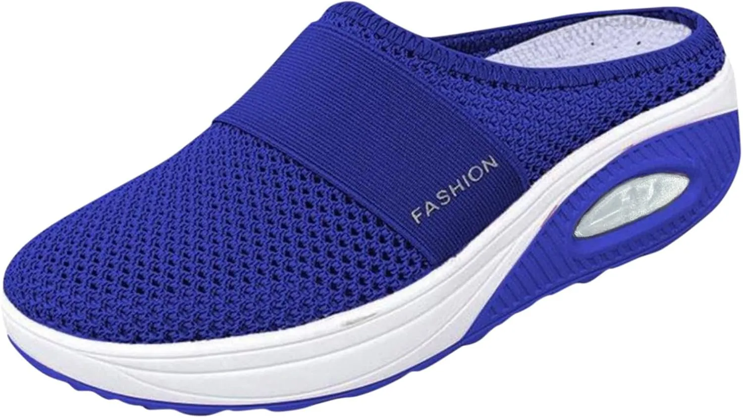 Womens Backless Sneakers Mesh Slip-on Mule Shoes Running Shoes for Women Wide Feet Casual Tennis Shoes White Platform Sneakers Brown Tennis Shoe Loafers Casual Slip On